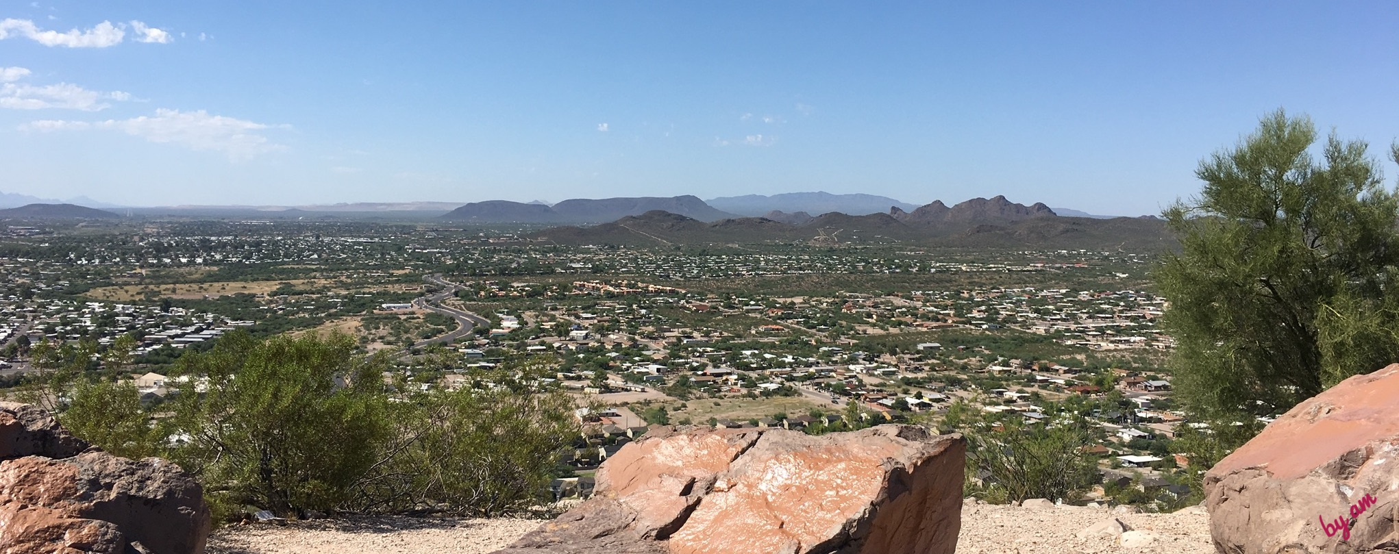 padre kino in montagna foto di Tucson Arizona scattata da Angela Maria Marchetti